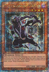 Ninja Grandmaster Hanzo - RA04-EN173 - Quarter Century Secret Rare - 1st Edition